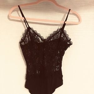 black lace lingerie body suit